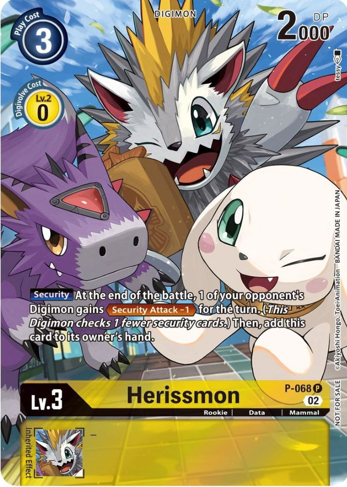 Herissmon [P-068] (Official Tournament Pack Vol. 10) [Promotional Cards] | Devastation Store