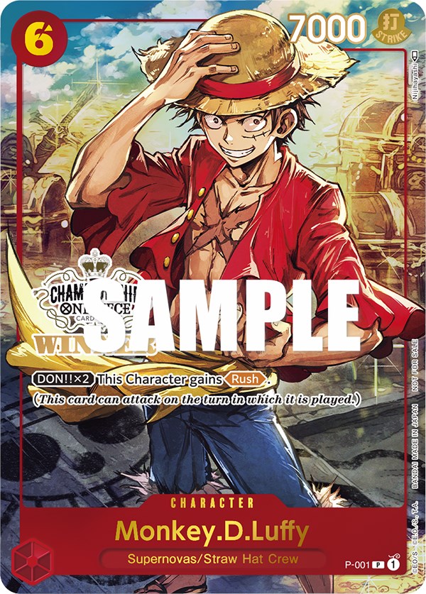 Monkey.D.Luffy (Store Championship Trophy Card) [One Piece Promotion Cards] | Devastation Store