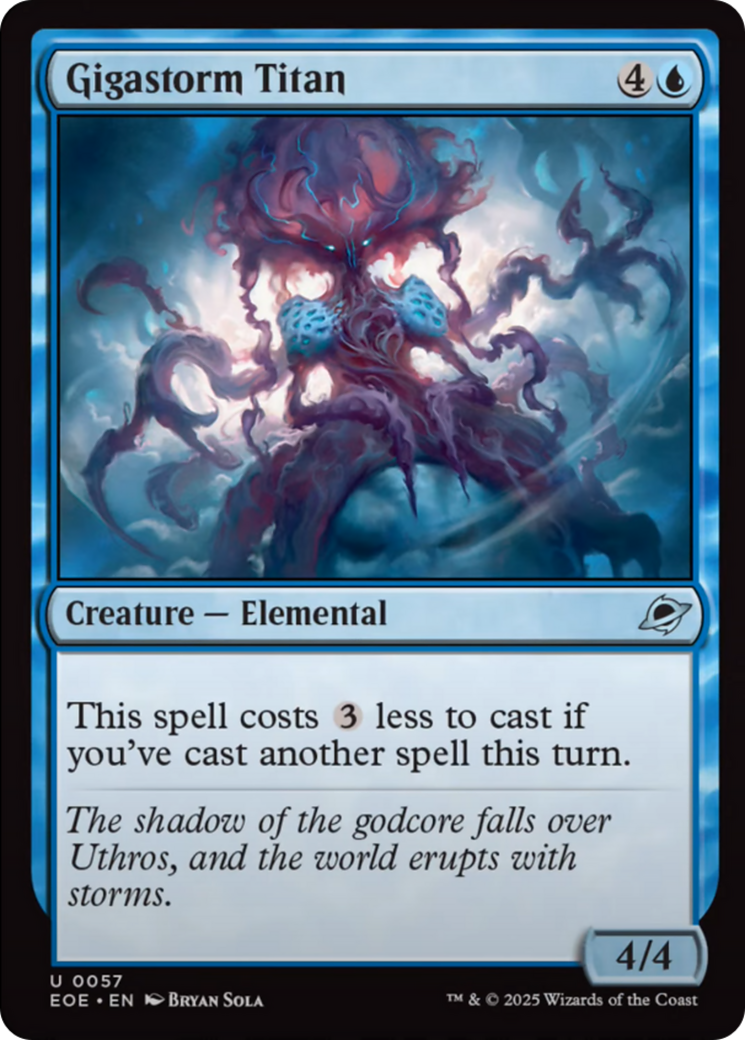 Gigastorm Titan [Edge of Eternities] | Devastation Store