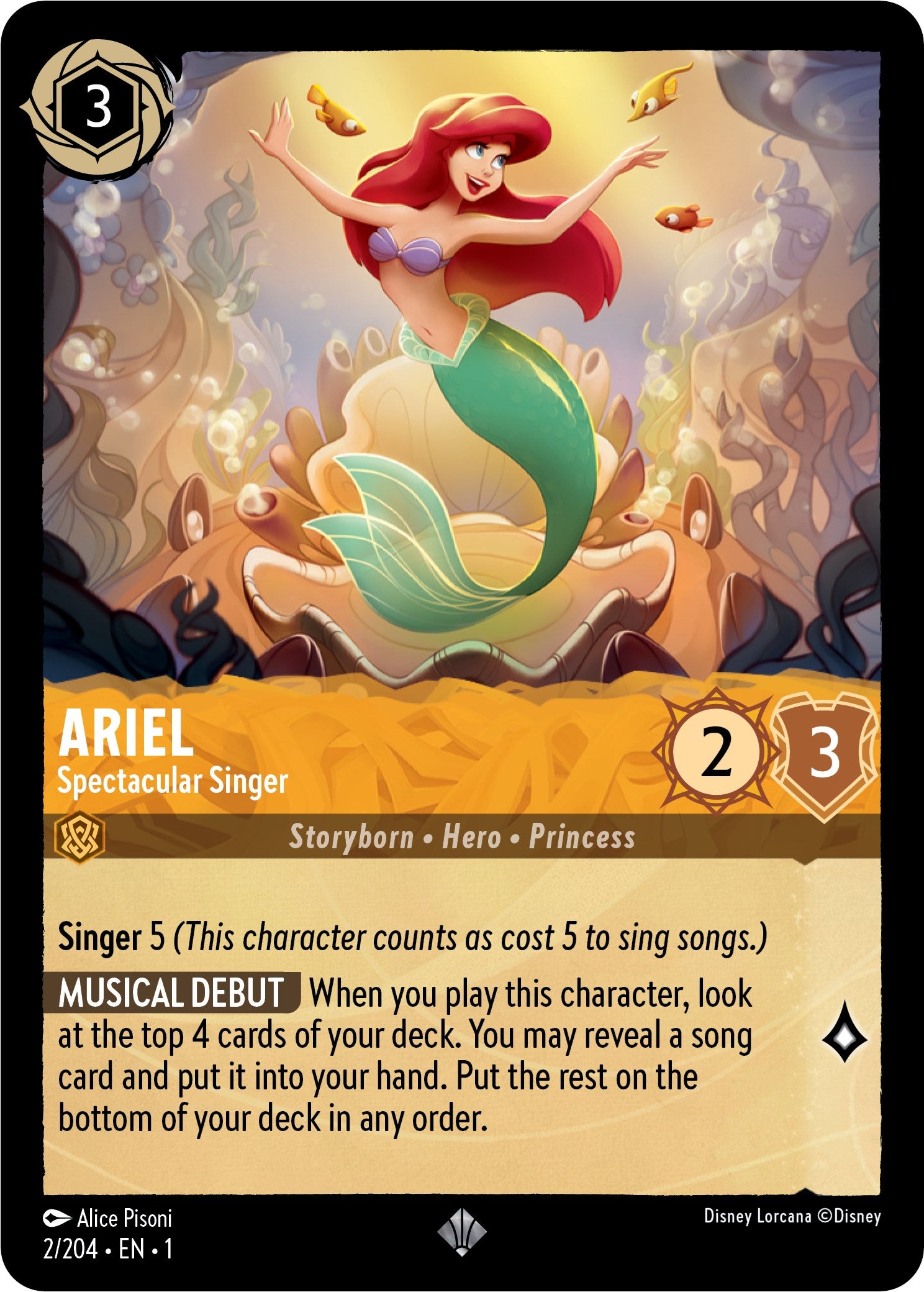 Ariel - Spectactular Singer (2/204) [The First Chapter] | Devastation Store