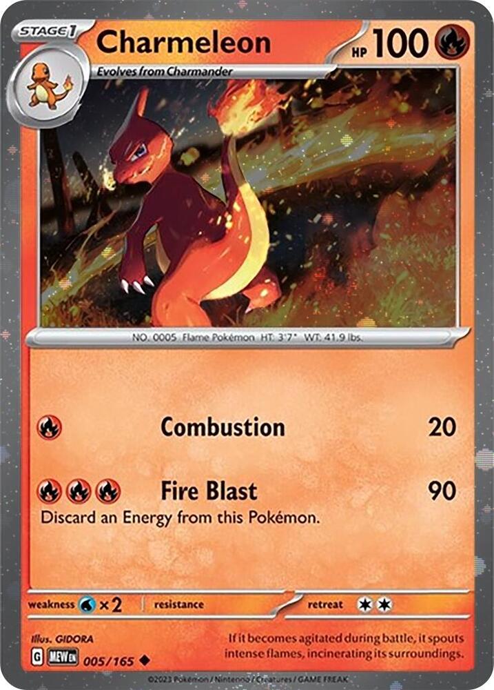 Charmeleon (005) (Cosmos Holo) [Scarlet & Violet: Black Star Promos] | Devastation Store