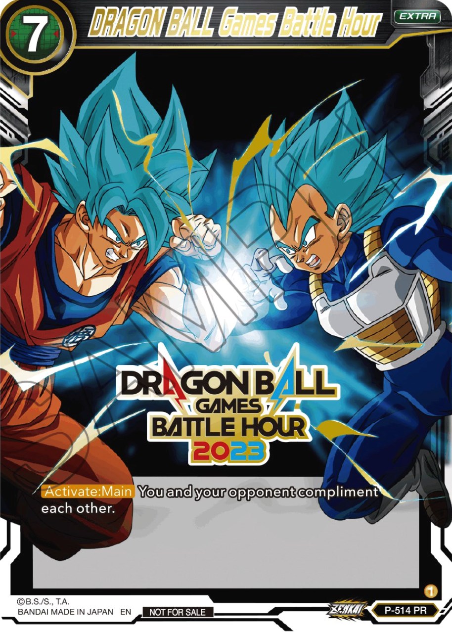 DRAGON BALL Games Battle Hour (Dragon Ball Games Battle Hour 2023 Promo Card Set) (P-514) [Promotion Cards] | Devastation Store