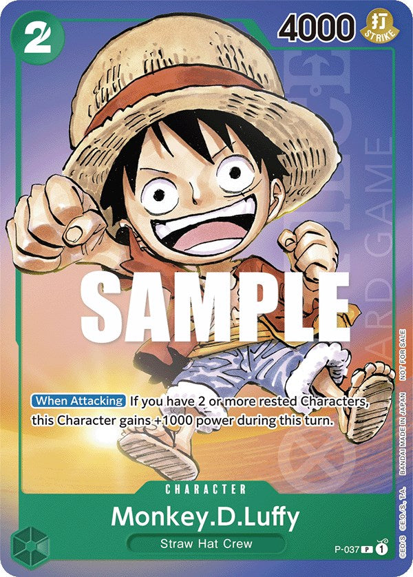 Monkey.D.Luffy (Gen Con 2023) [One Piece Promotion Cards] | Devastation Store