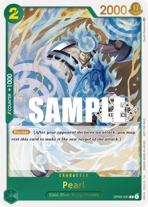 Pearl (Store Championship Participation Pack Vol. 2) [One Piece Promotion Cards] | Devastation Store