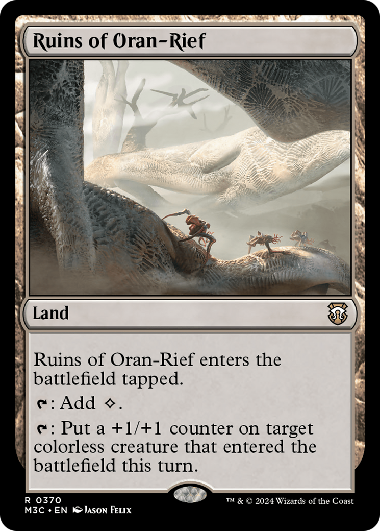 Ruins of Oran-Rief (Ripple Foil) [Modern Horizons 3 Commander] | Devastation Store
