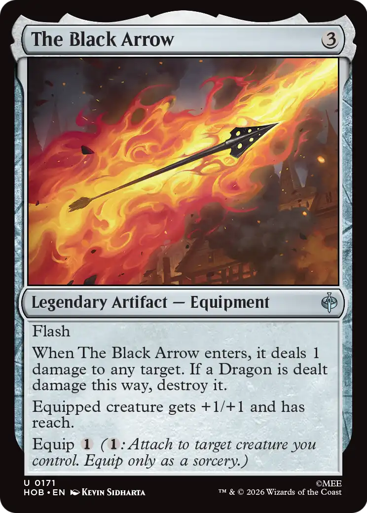 The Black Arrow [The Hobbit] | Devastation Store