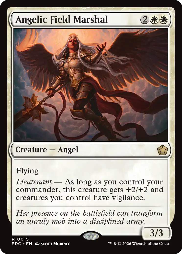 Angelic Field Marshal [Foundations Commander] | Devastation Store