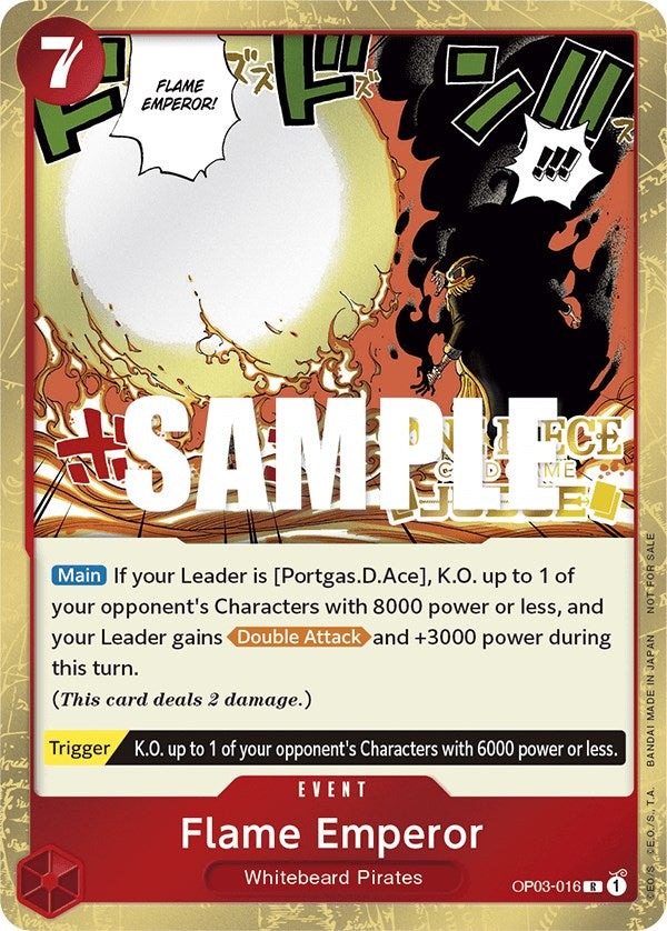 Flame Emperor (Judge Pack Vol. 2) [One Piece Promotion Cards] | Devastation Store