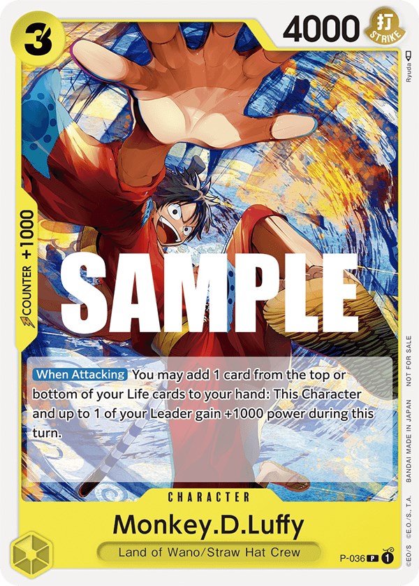 Monkey.D.Luffy (Pre-Release Tournament) [One Piece Promotion Cards] | Devastation Store