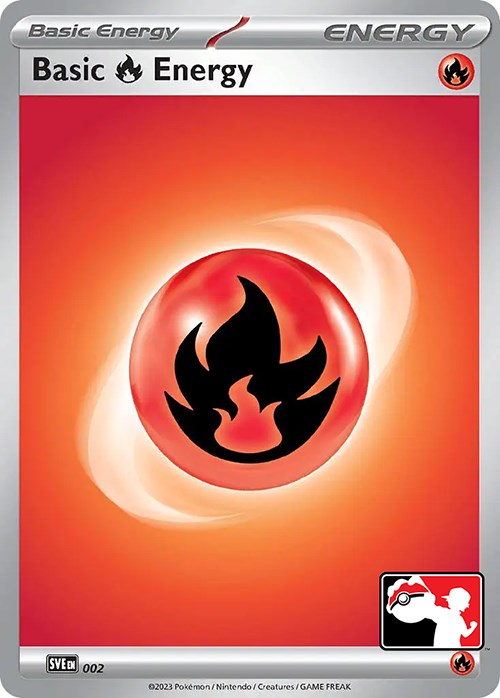 Basic Fire Energy (002) [Prize Pack Series Three] | Devastation Store