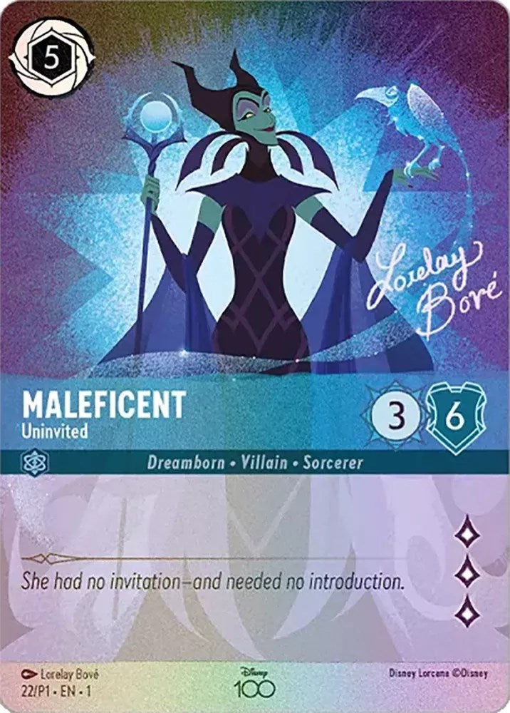 Maleficent - Uninvited (Enchanted) (22) [Disney100 Promos] | Devastation Store