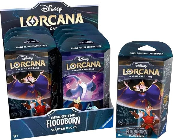 Disney Lorcana: Rise of the Floodborn Starter Deck Display | Devastation Store