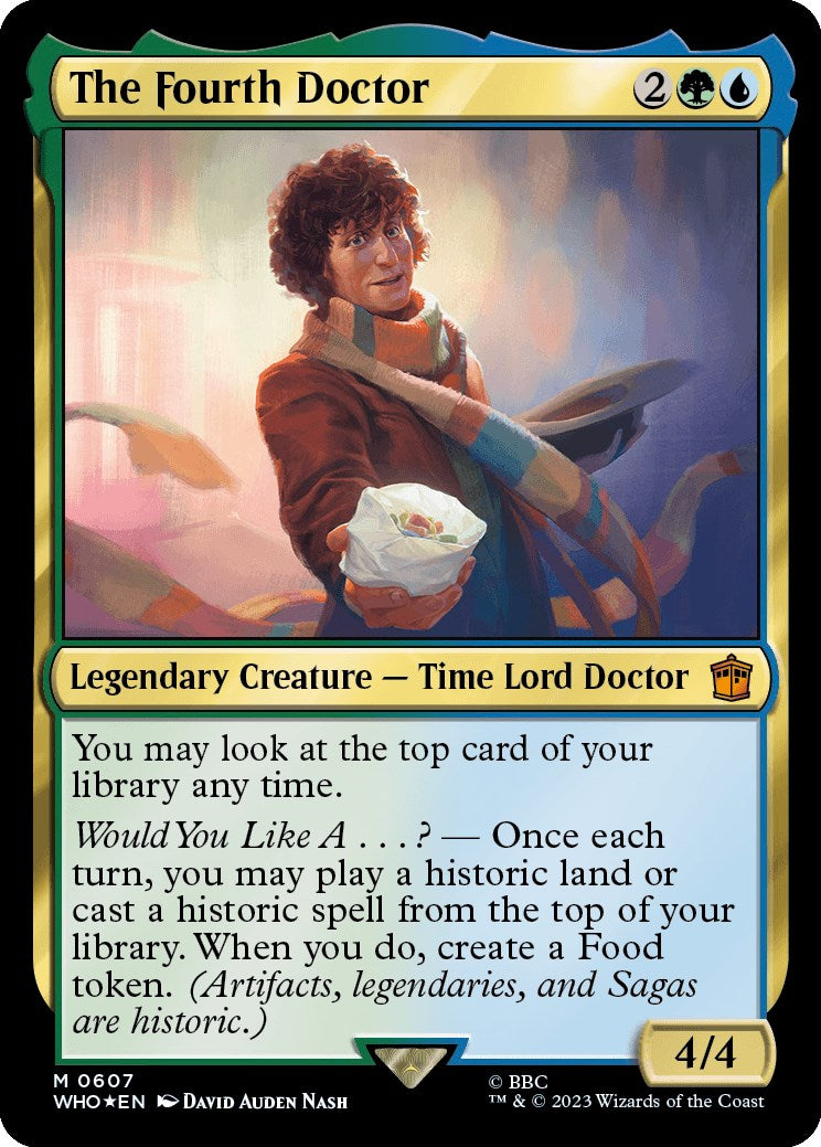 The Fourth Doctor (Surge Foil) [Doctor Who] | Devastation Store