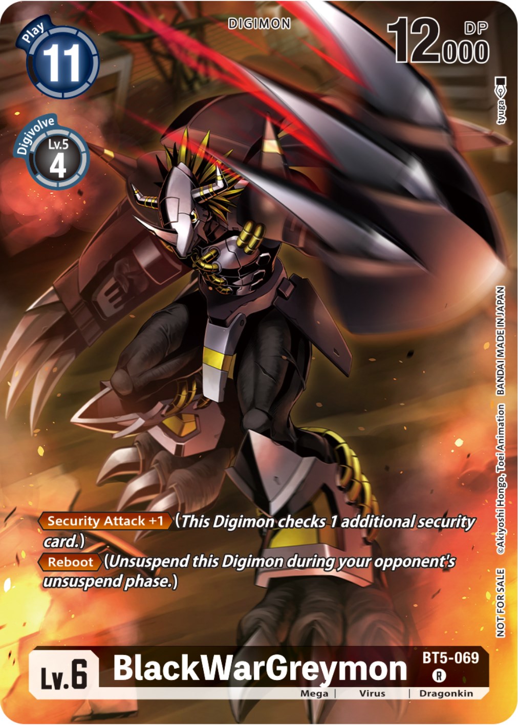 BlackWarGreymon [BT5-069] (Tamer Party Pack -The Beginning-) [Battle of Omni Promos] | Devastation Store