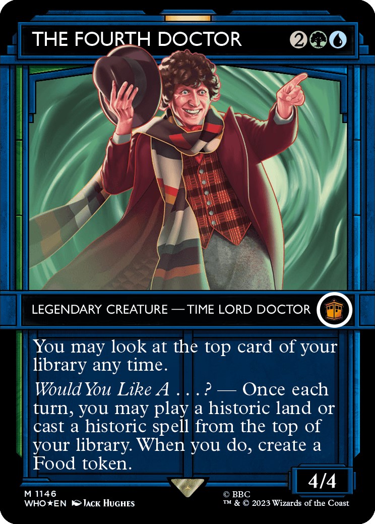The Fourth Doctor (Showcase) (Surge Foil) [Doctor Who] | Devastation Store