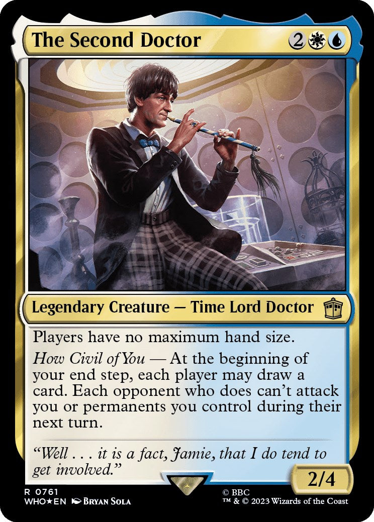 The Second Doctor (Surge Foil) [Doctor Who] | Devastation Store