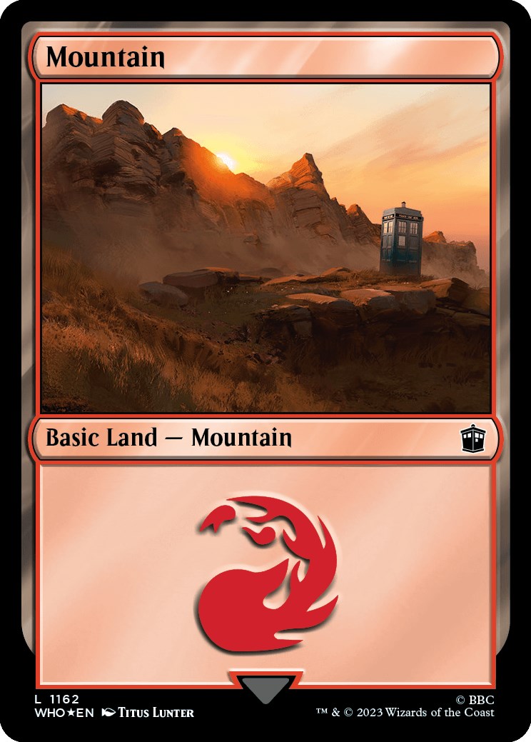 Mountain (1162) (Surge Foil) [Doctor Who] | Devastation Store