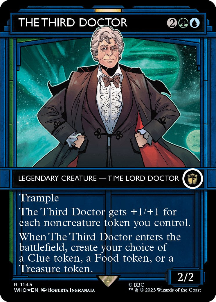 The Third Doctor (Showcase) (Surge Foil) [Doctor Who] | Devastation Store