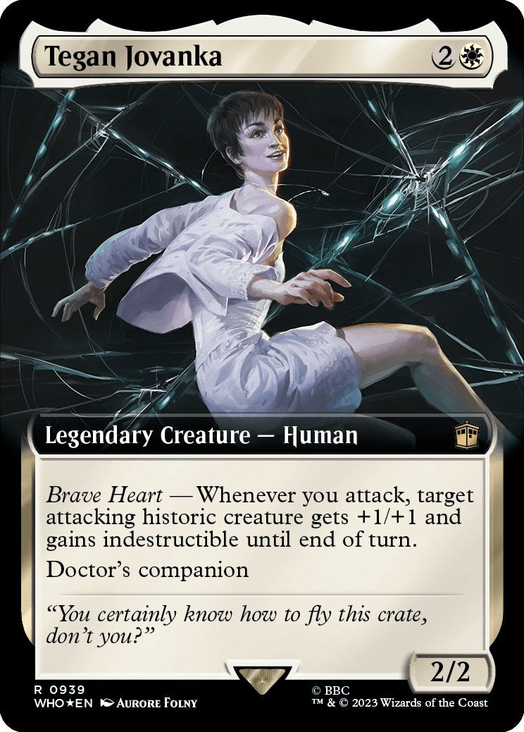 Tegan Jovanka (Extended Art) (Surge Foil) [Doctor Who] | Devastation Store