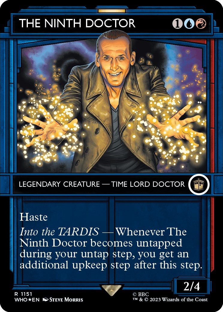 The Ninth Doctor (Showcase) (Surge Foil) [Doctor Who] | Devastation Store