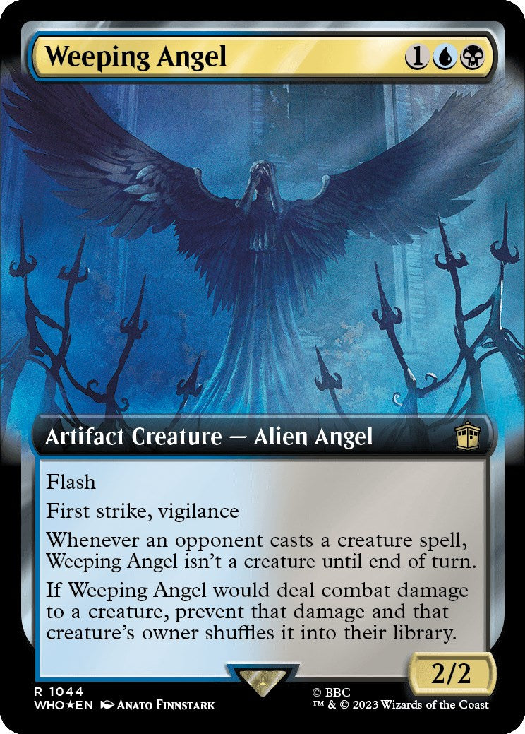 Weeping Angel (Extended Art) (Surge Foil) [Doctor Who] | Devastation Store