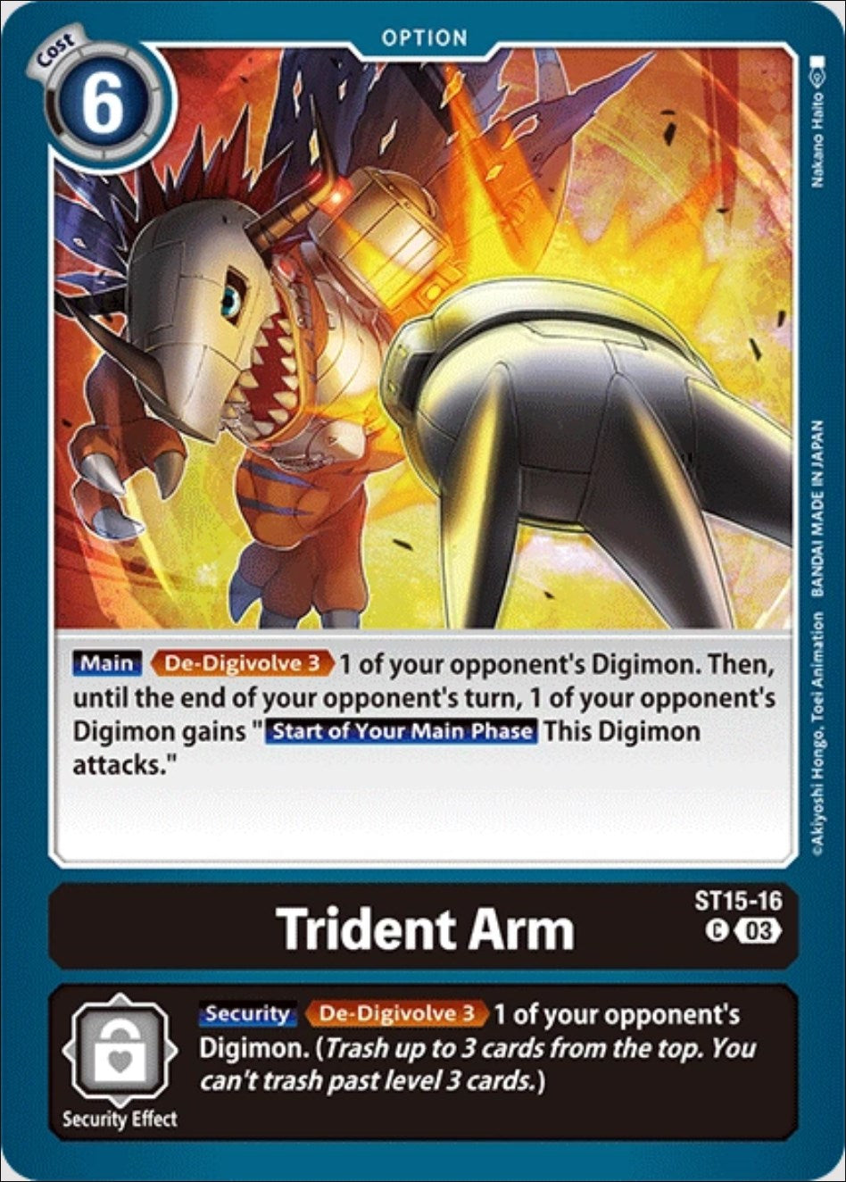Trident Arm [ST15-16] [Starter Deck: Dragon of Courage] | Devastation Store