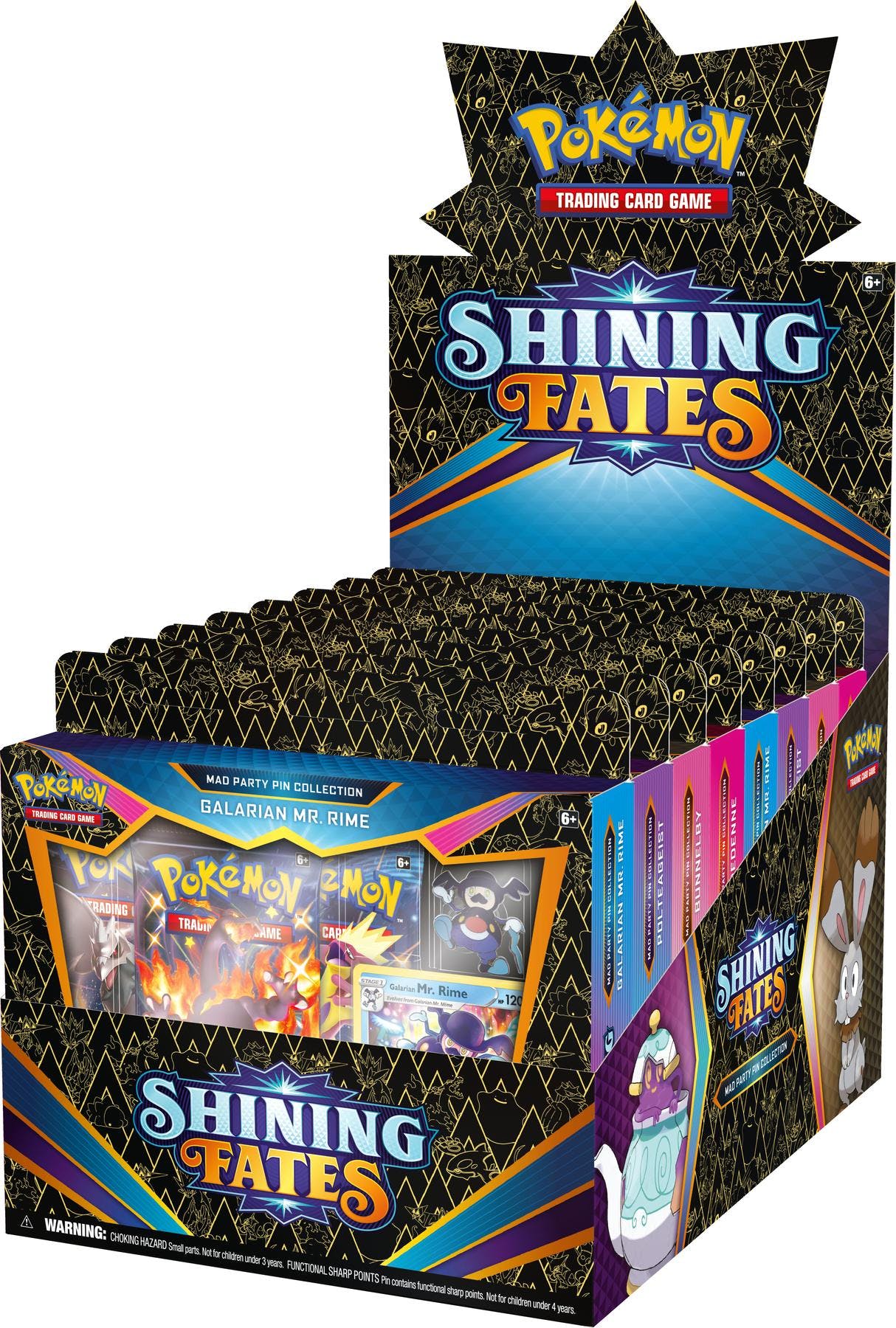 Shining Fates - Mad Party Pin Collection Case | Devastation Store