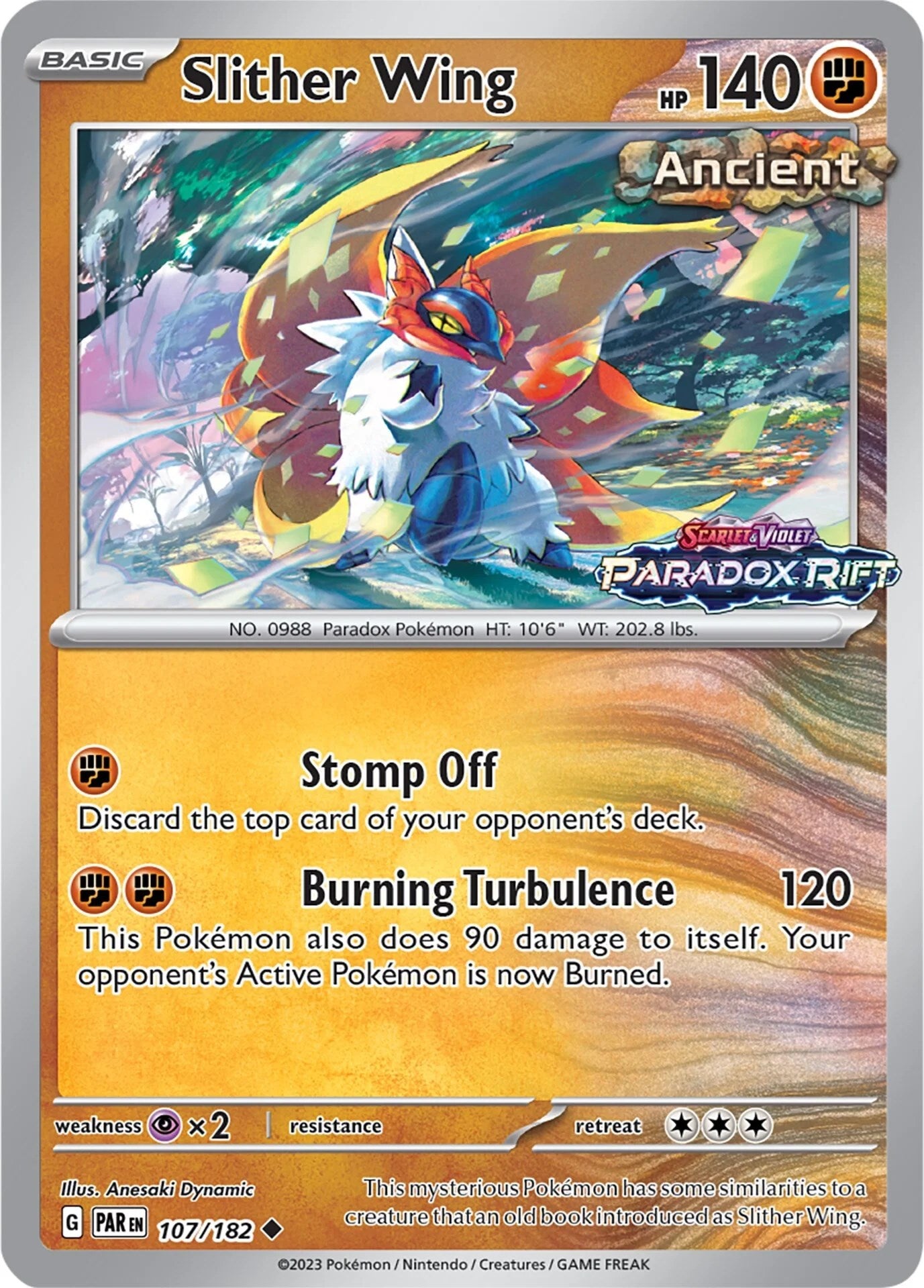 Slither Wing (107/182) (Store Exclusive Promo) [Miscellaneous Cards] | Devastation Store