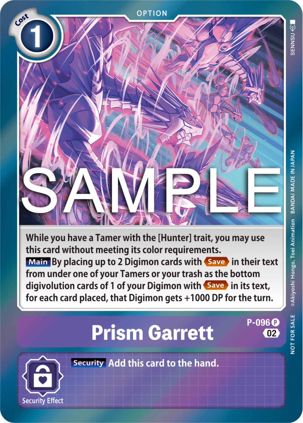 Prism Garrett [P-096] (3rd Anniversary Update Pack) [Promotional Cards] | Devastation Store