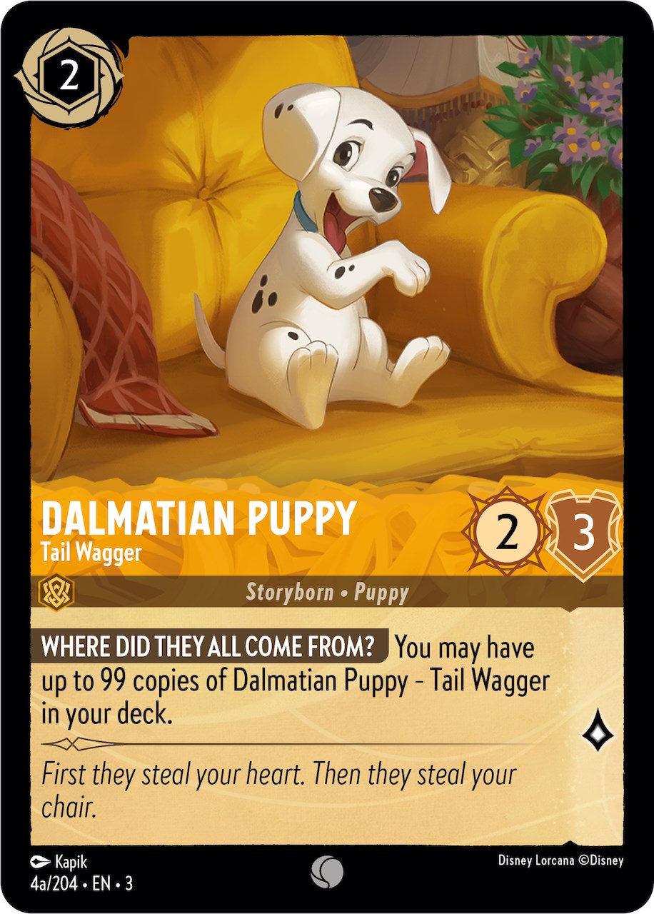 Dalmatian Puppy - Tail Wagger (4a) (4a/204) [Into the Inklands] | Devastation Store