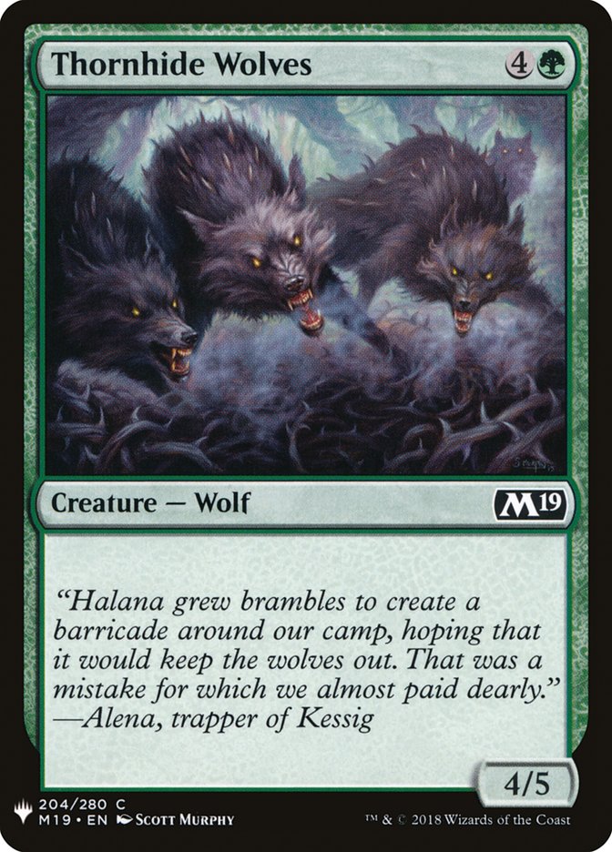 Thornhide Wolves [Mystery Booster] | Devastation Store