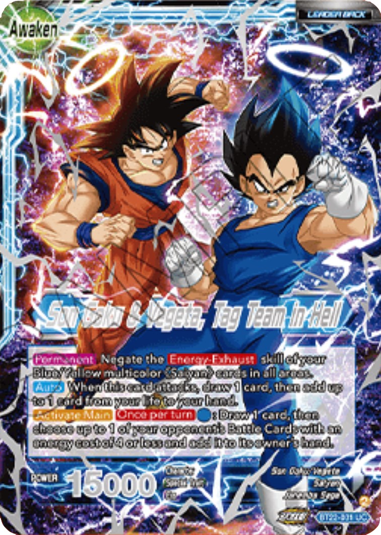 Son Goku // Son Goku & Vegeta, Tag Team in Hell (2023 Championship Finals) (BT22-031) [Tournament Promotion Cards] | Devastation Store