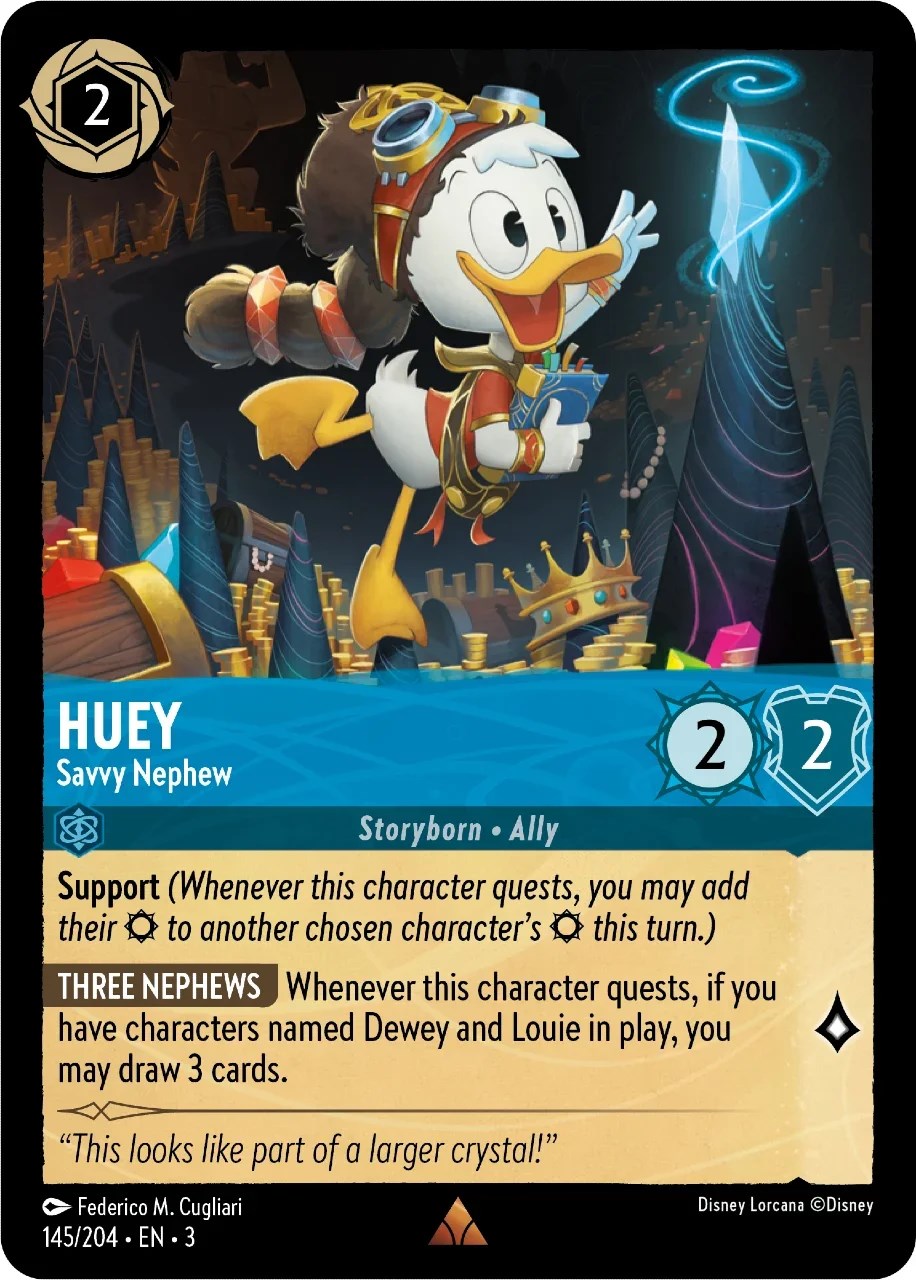 Huey - Savvy Nephew (145/204) [Into the Inklands] | Devastation Store