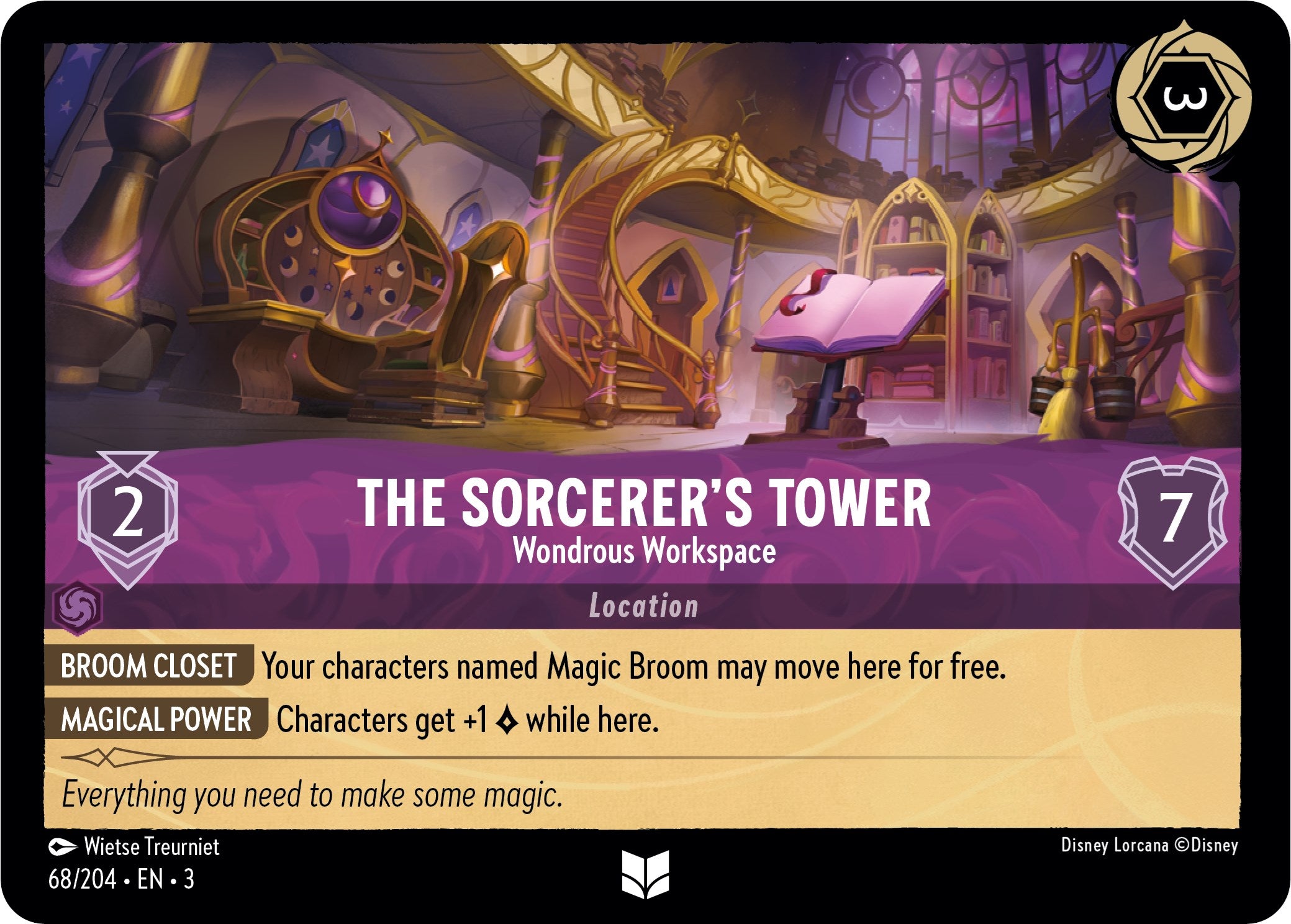 The Sorcerer's Tower - Wondrous Workspace (68/204) [Into the Inklands] | Devastation Store