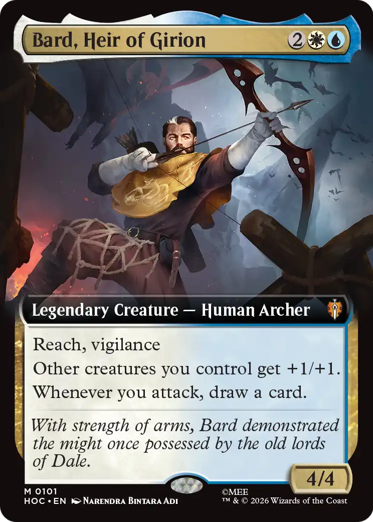 Bard, Heir of Girion (Extended Art) [The Hobbit: Eternal-Legal] | Devastation Store
