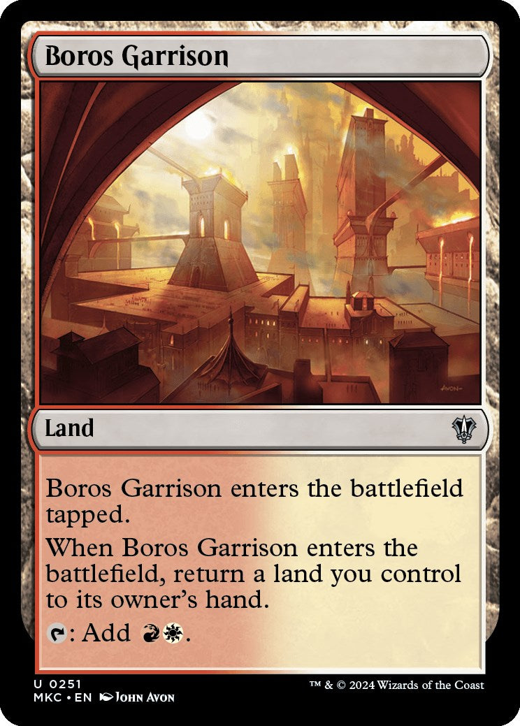 Boros Garrison [Murders at Karlov Manor Commander] | Devastation Store