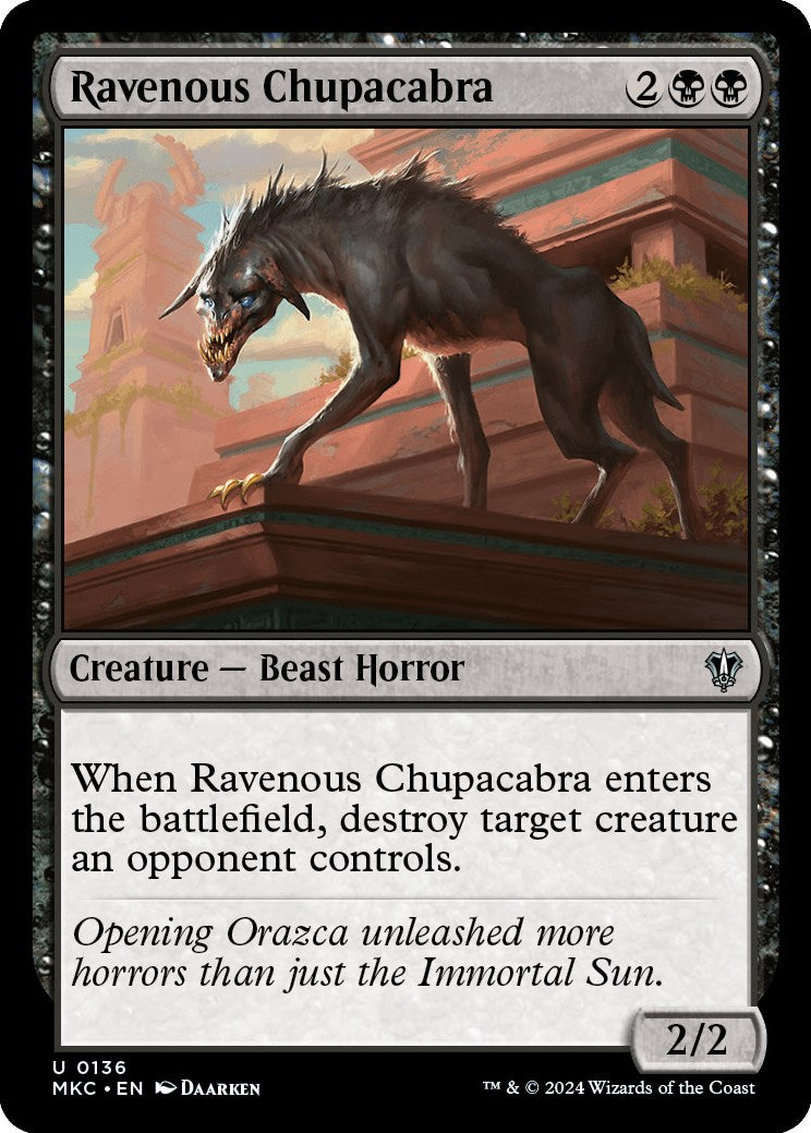 Ravenous Chupacabra [Murders at Karlov Manor Commander] | Devastation Store