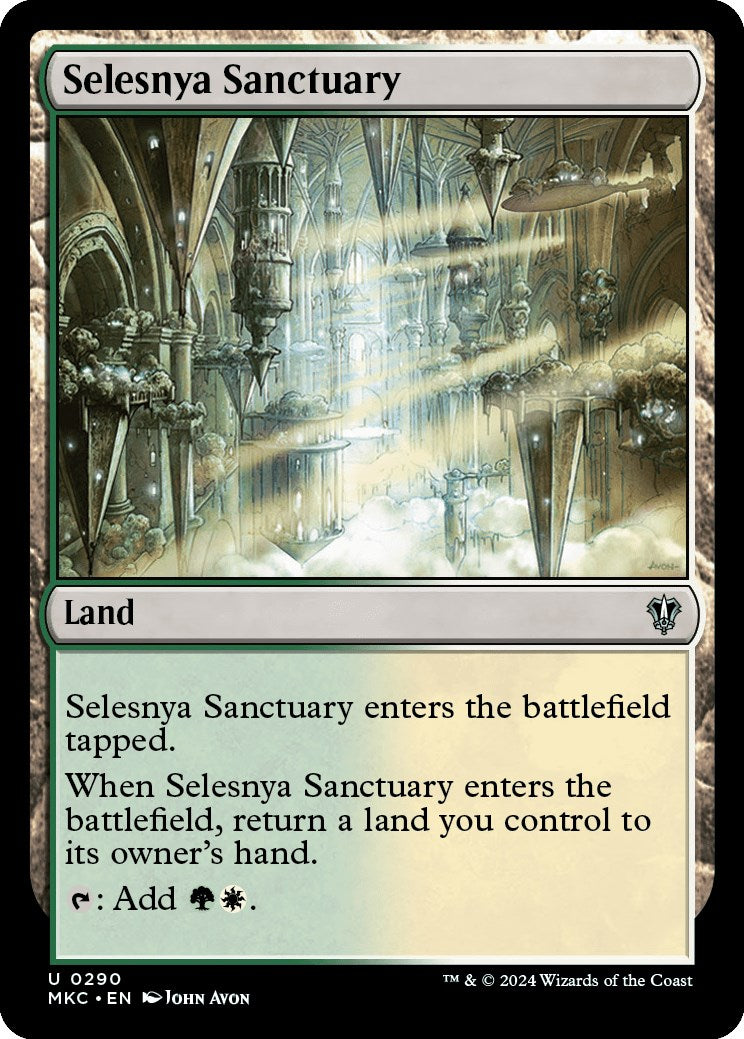 Selesnya Sanctuary [Murders at Karlov Manor Commander] | Devastation Store