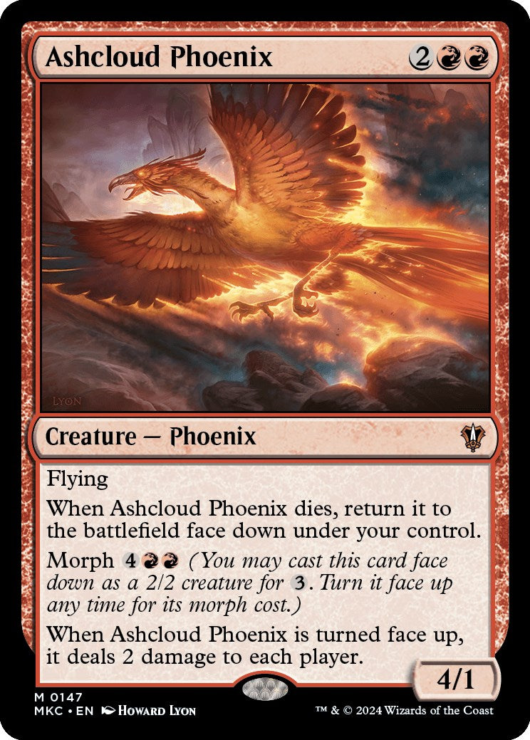 Ashcloud Phoenix [Murders at Karlov Manor Commander] | Devastation Store