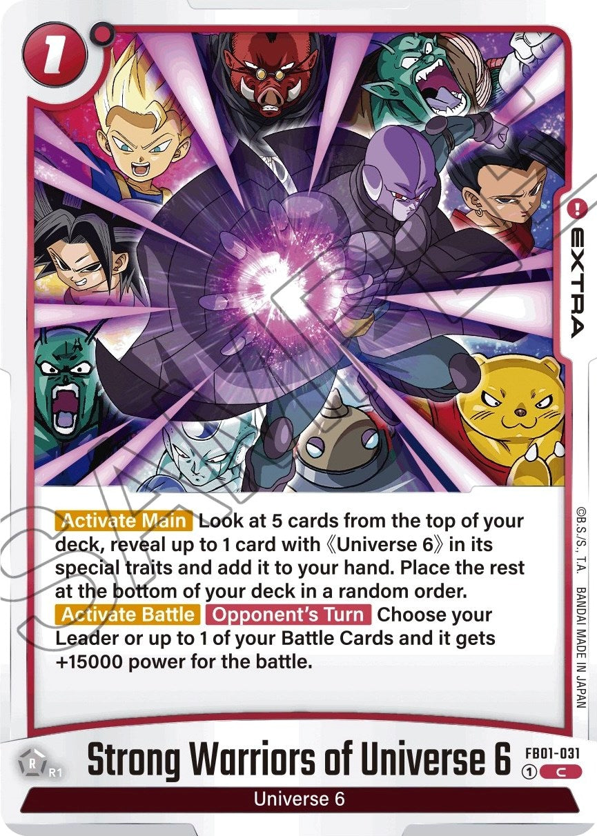 Strong Warriors of Universe 6 [Awakened Pulse] | Devastation Store