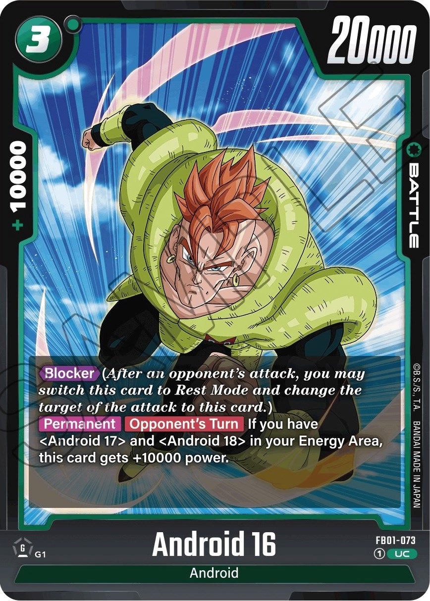 Android 16 (FB01-073) [Awakened Pulse] | Devastation Store