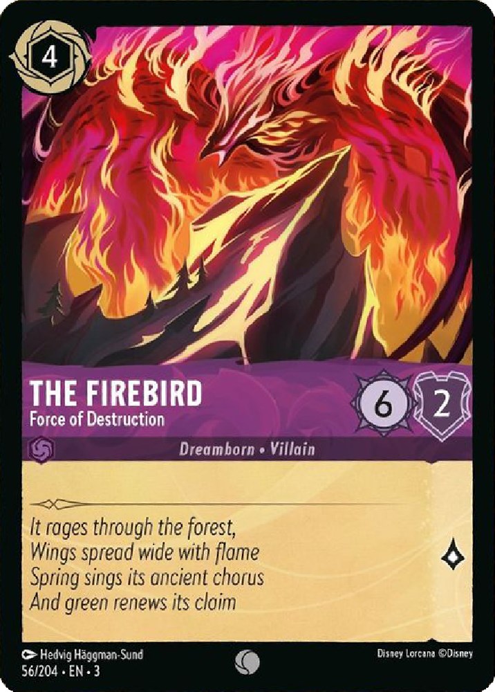 The Firebird - Force of Destruction (56/204) [Into the Inklands] | Devastation Store