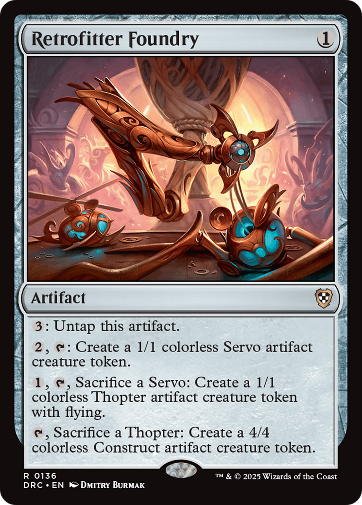 Retrofitter Foundry [Aetherdrift Commander] | Devastation Store