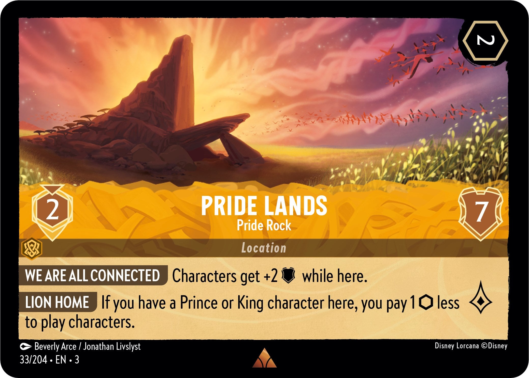 Pride Lands - Pride Rock (33/204) [Into the Inklands] | Devastation Store