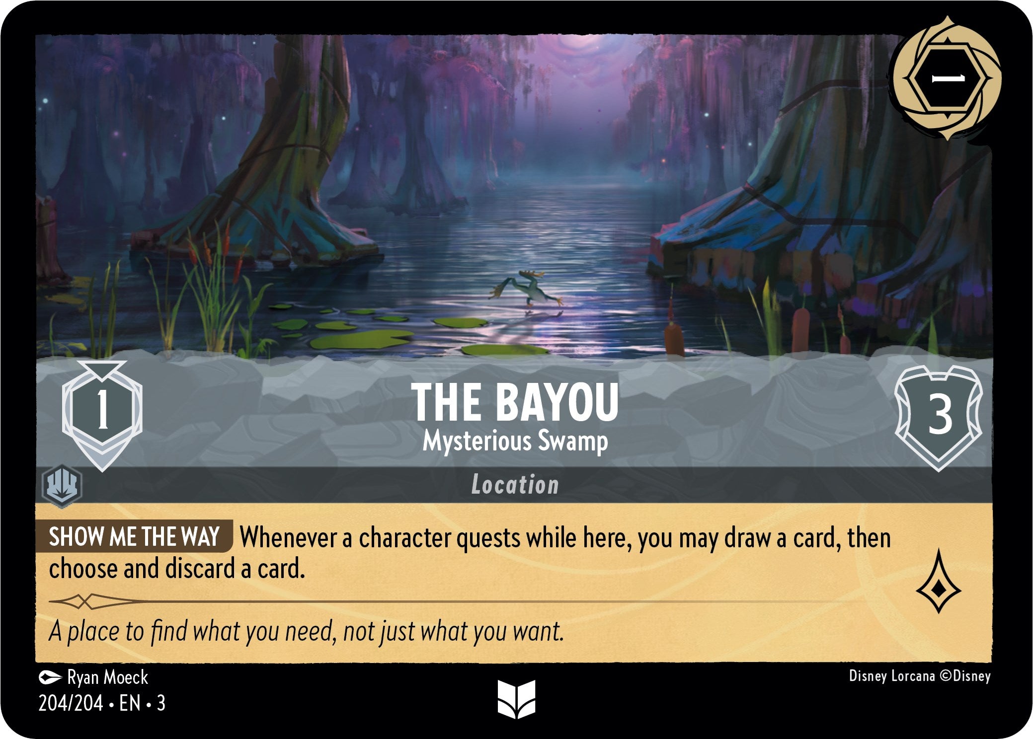 The Bayou - Mysterious Swamp (204/204) [Into the Inklands] | Devastation Store
