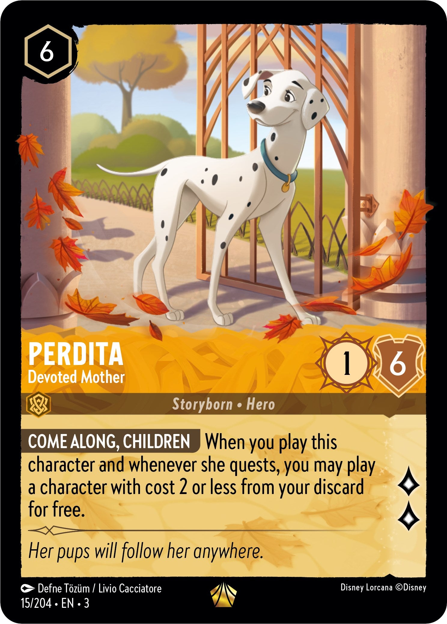 Perdita - Devoted Mother (15/204) [Into the Inklands] | Devastation Store