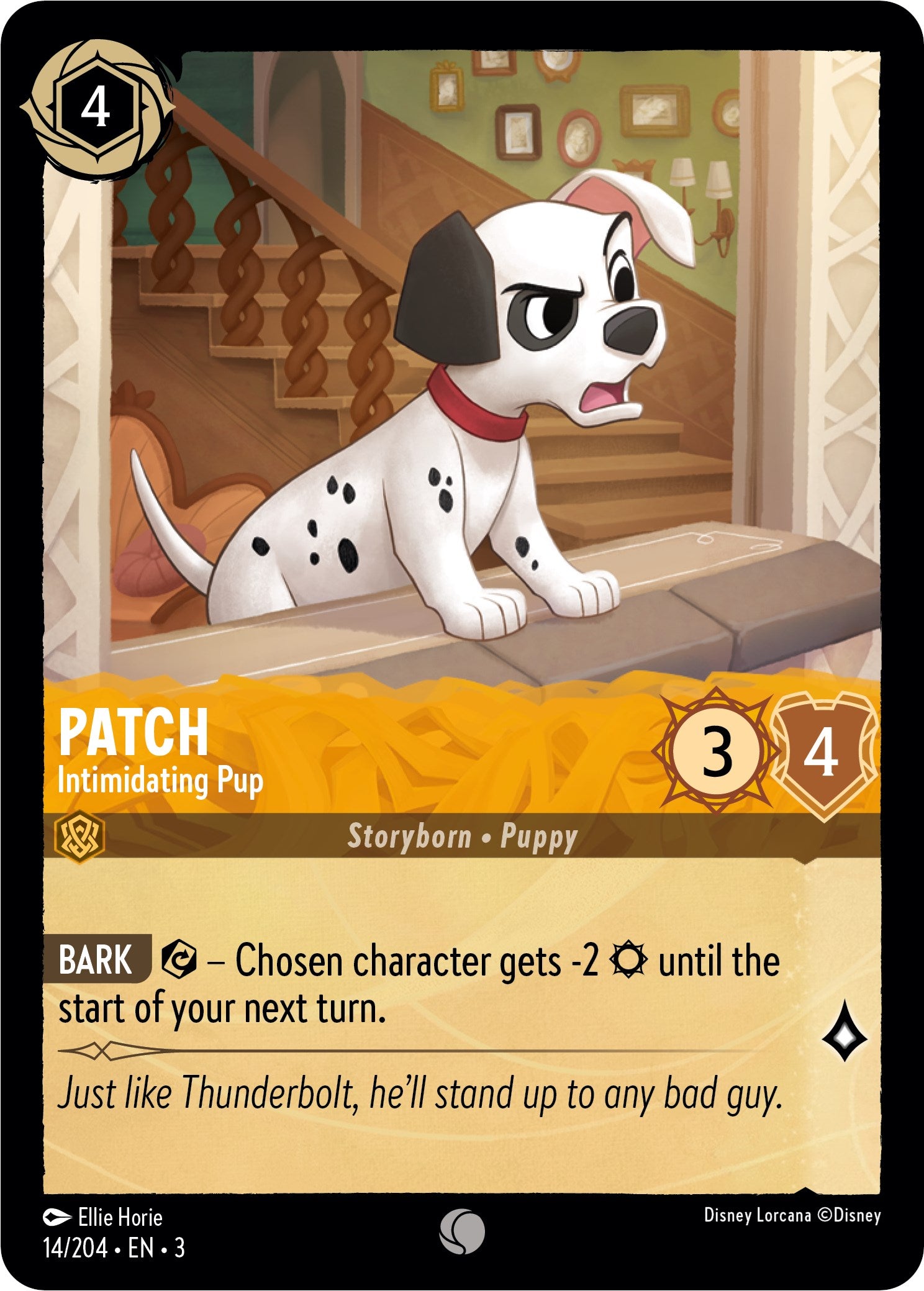 Patch - Intimidating Pup (14/204) [Into the Inklands] | Devastation Store