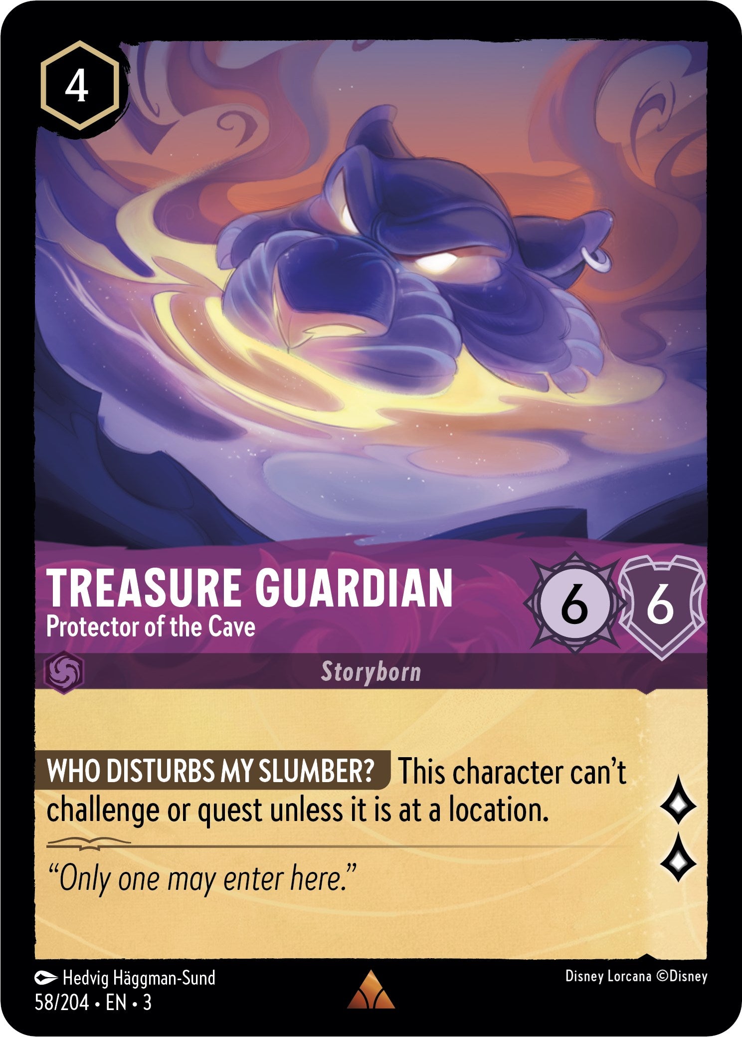 Treasure Guardian - Protector of the Cave (58/204) [Into the Inklands] | Devastation Store