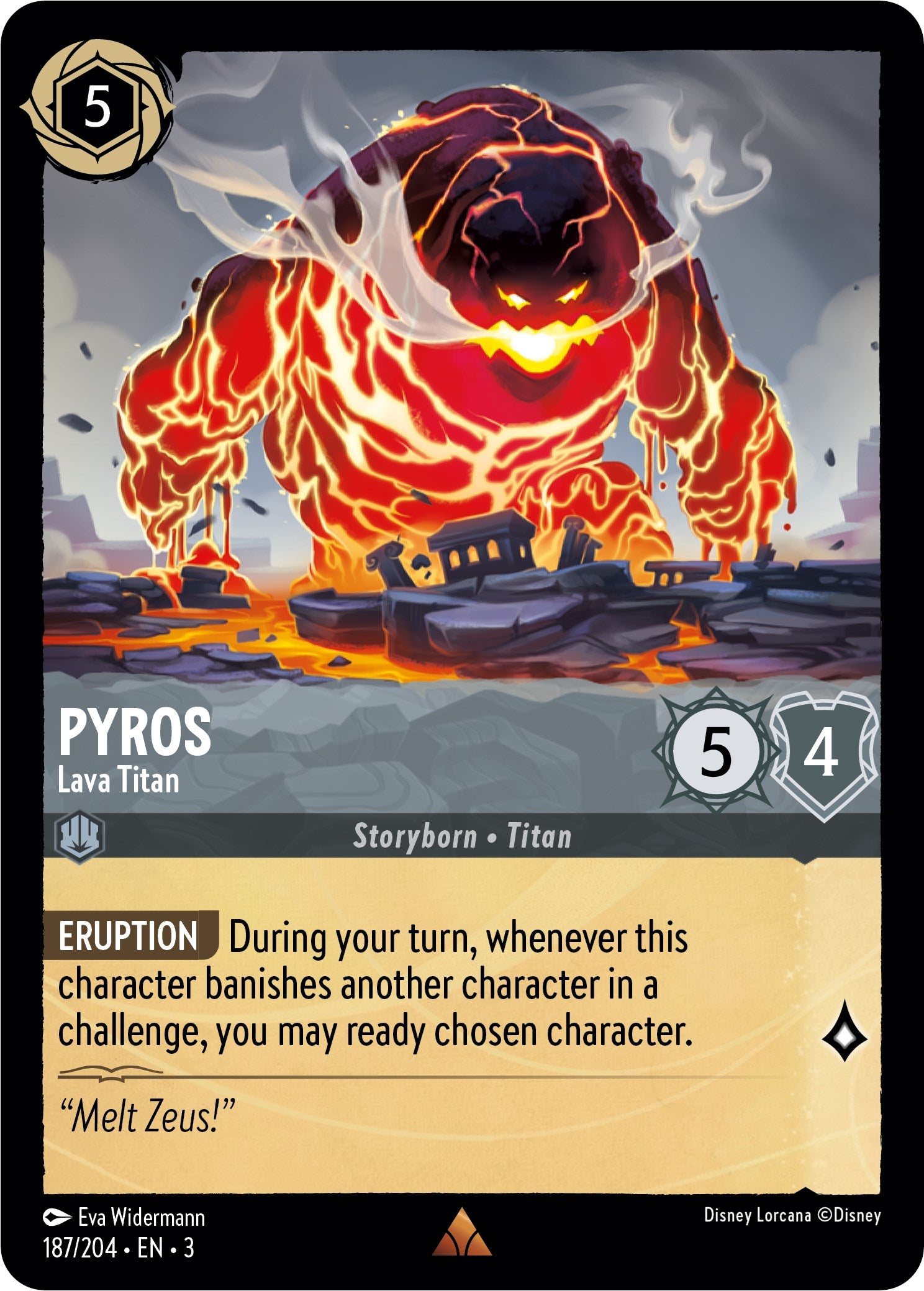 Pyros - Lava Titan (187/204) [Into the Inklands] | Devastation Store