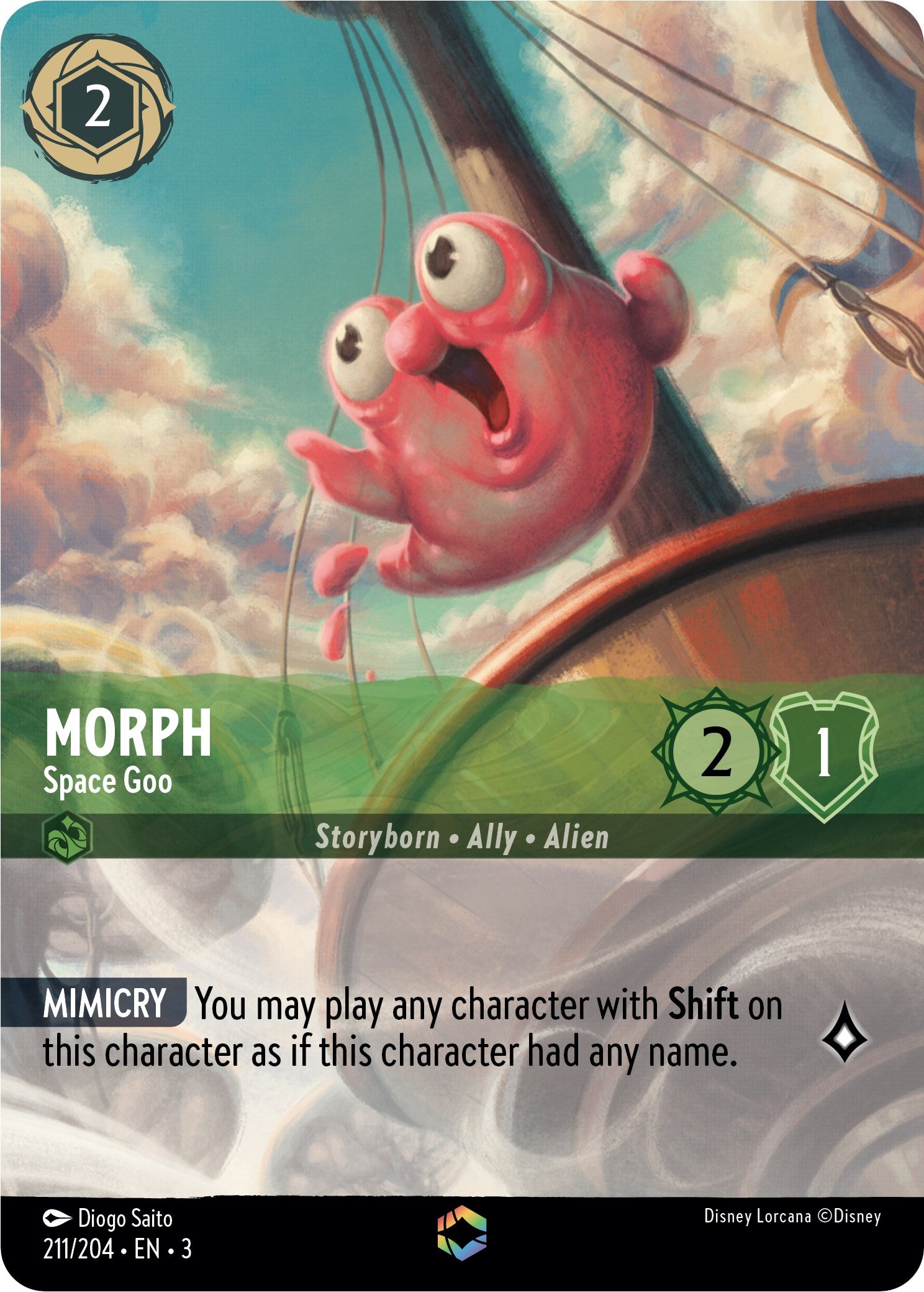 Morph - Space Goo (Enchanted) (211/204) [Into the Inklands] | Devastation Store